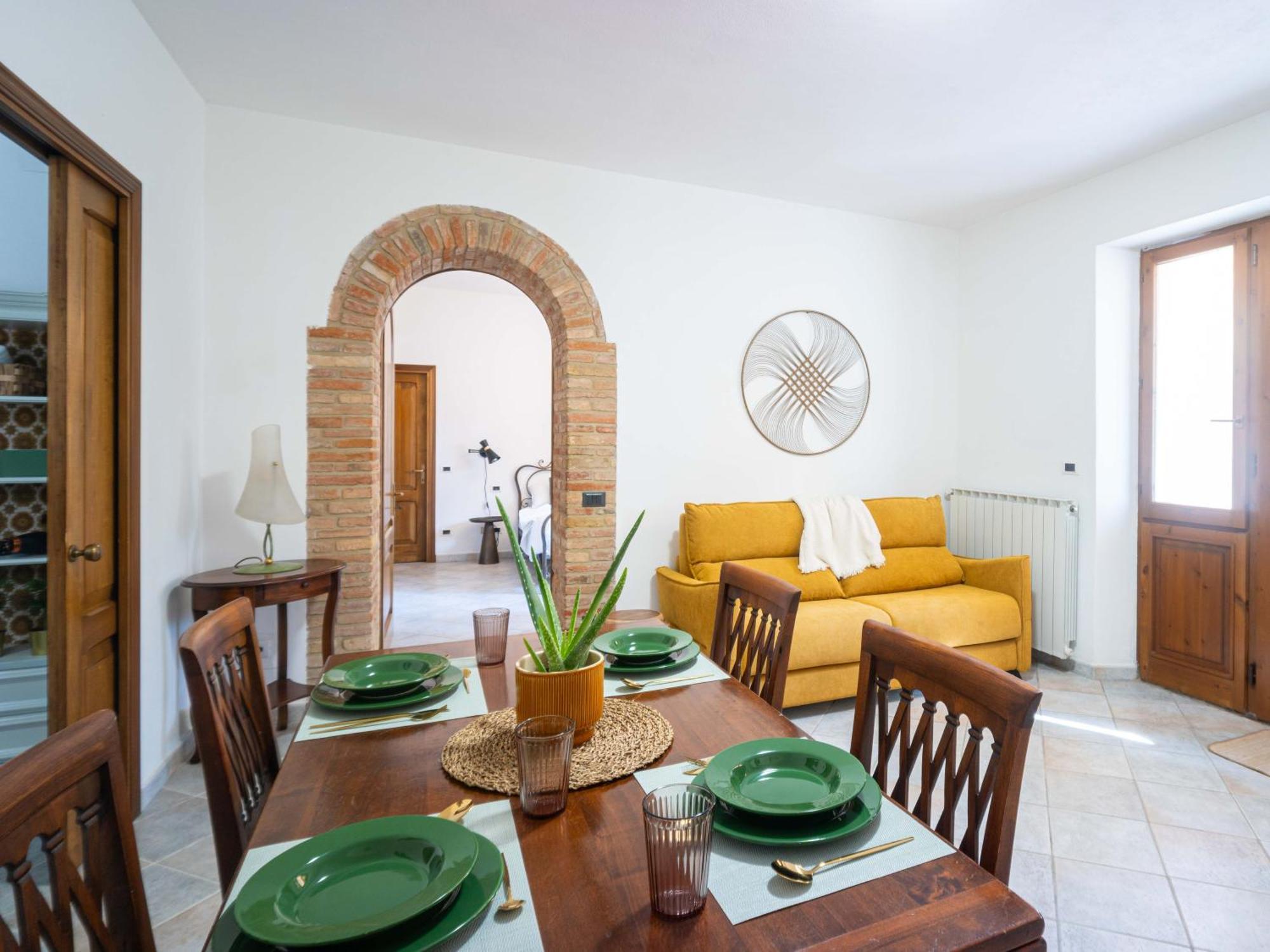 Casa Serena - Appartamento A San Gimignano Buitenkant foto